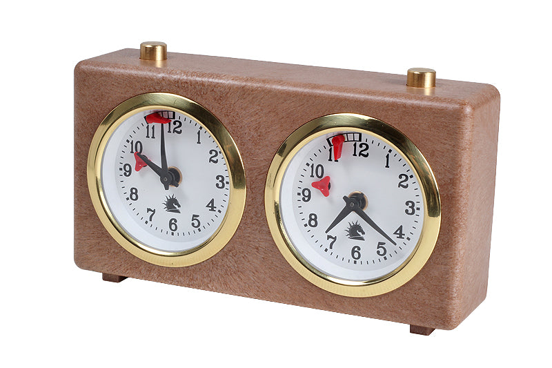 CLASSIC piccolo orologio in plastica, marrone