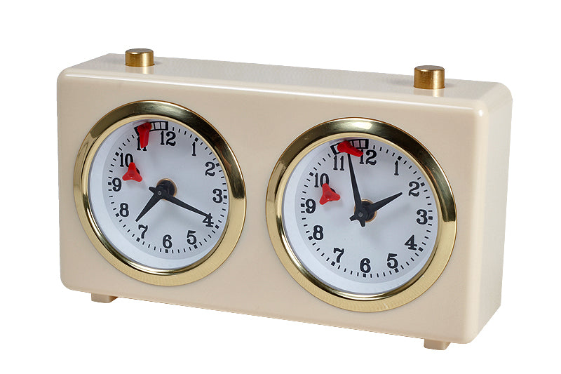 CLASSIC piccolo orologio in plastica, color crema