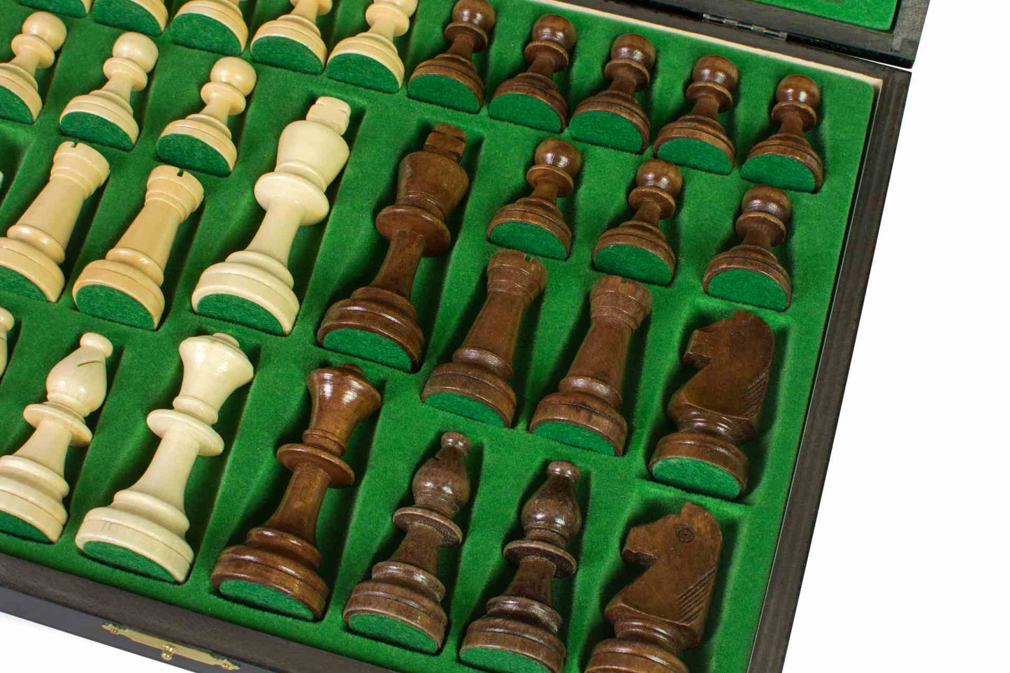 Sunrise Staunton No. 5 (re 90 mm) in Valigetta in Legno (Nera)