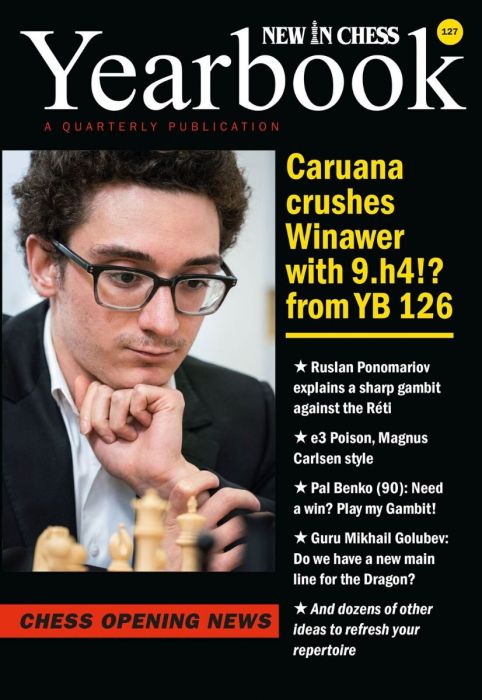 Yearbook 127 cartonato: Caruana schiaccia Winawer con 9.h4!? da YB 126