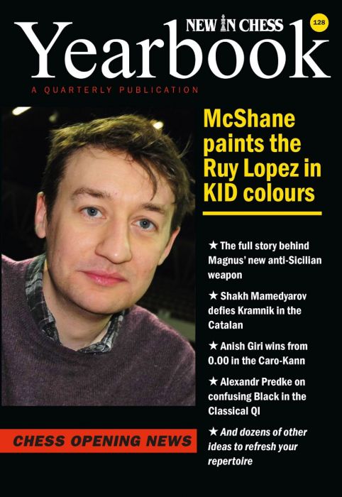 Yearbook 128 con copertina rigida: McShane dipinge il Ruy Lopez con i colori KID