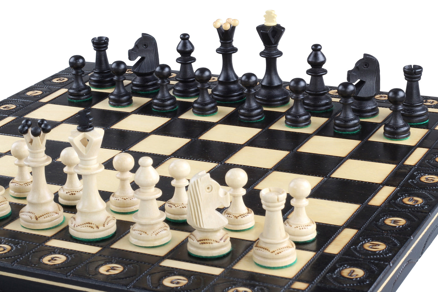 Set di Scacchi SENATORE Nero (nuova linea)