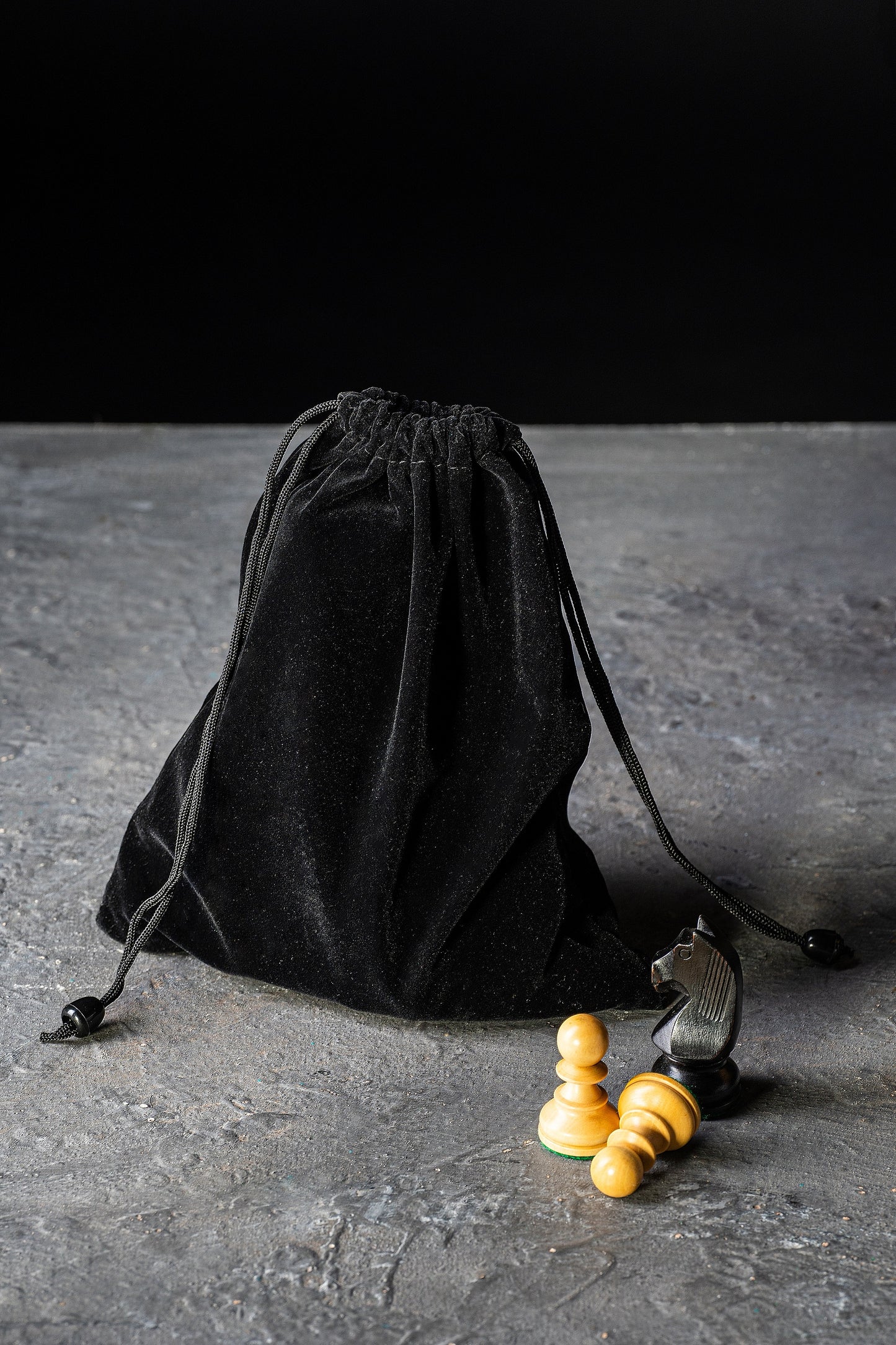 Sacchetto di velluto per riporre i pezzi di scacchi