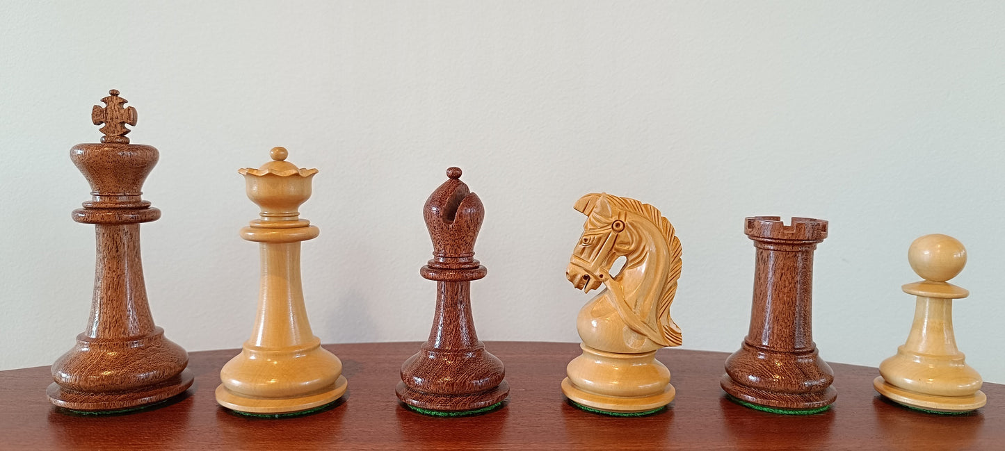 Scacchi SULTAN in legno di Bosso/Acacia 3,75''