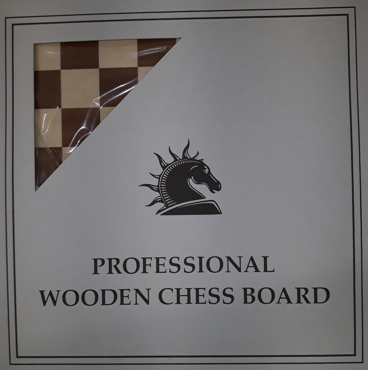 Tavola bifronte: scacchi + 100 dama francese, (54x54cm), mogano/jawor (intarsio)