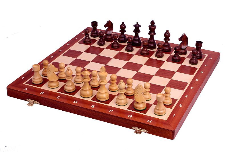 Scacchiera tedesca Staunton Gold Scacchi n. 6