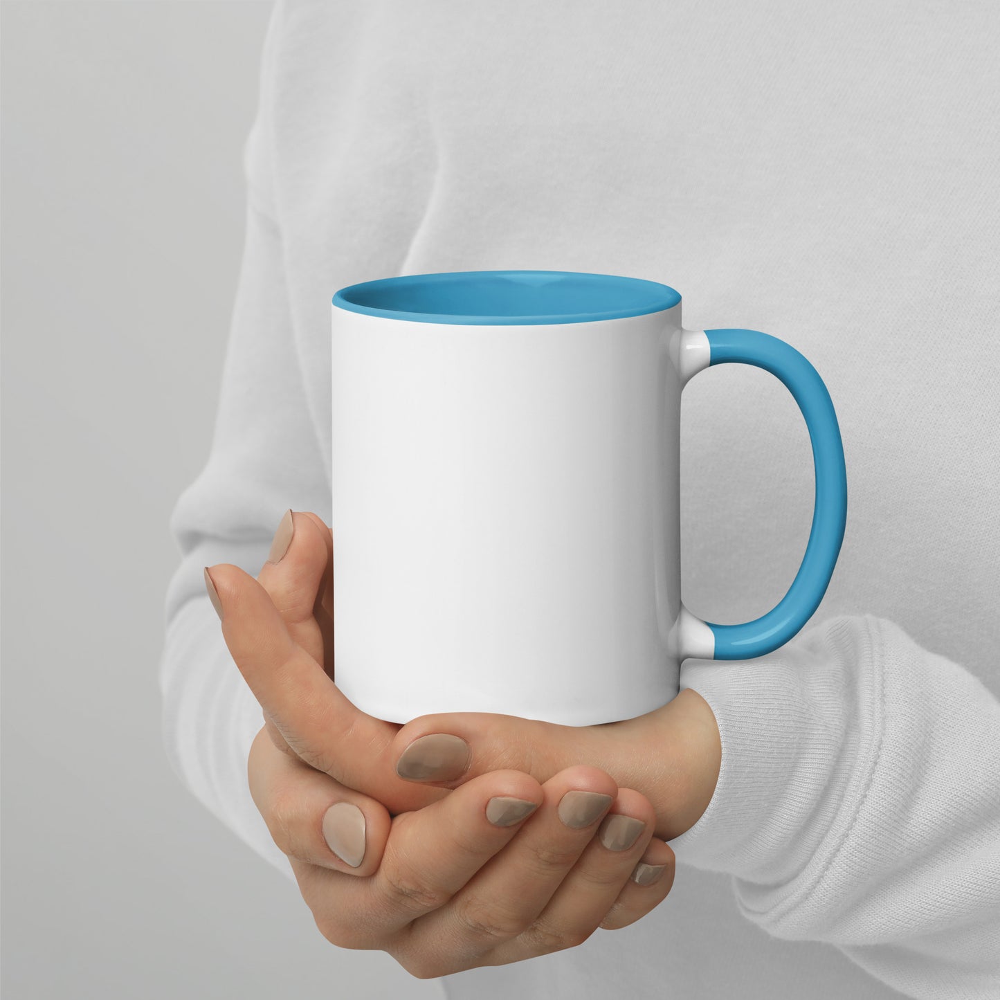 Tazza con interno colorato