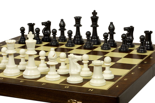 Set di scacchi da allenamento grande 48x48 cm (Re 96 mm)