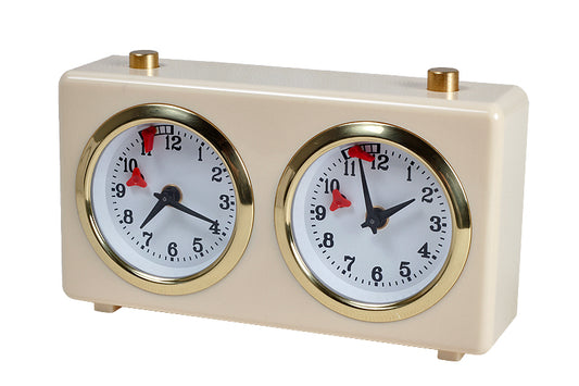 CLASSIC piccolo orologio in plastica, color crema