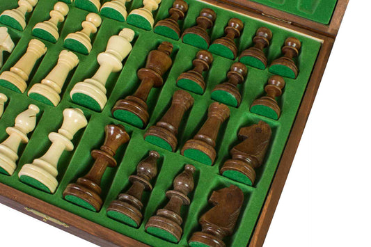 Sunrise Staunton No. 5 (re 90 mm) in Valigetta in Legno