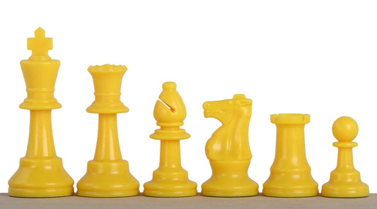 Pezzi di scacchi gialli n. 6