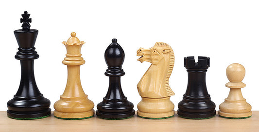 Scacchi EXECUTIVE ebanizzati (Re 8,9 cm)