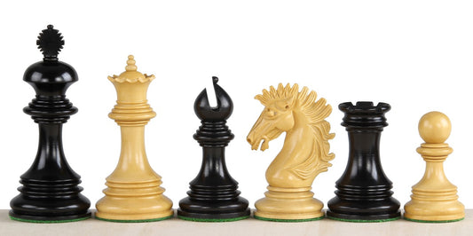 Scacchi SUNRISE in legno Ebanizzati (Re 10,8cm)