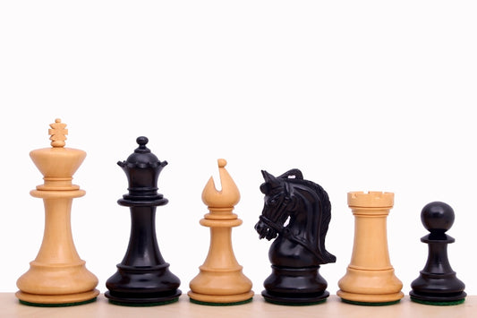 Scacchi CORINTHIAN Ebanizzati (Re 10,8 cm)