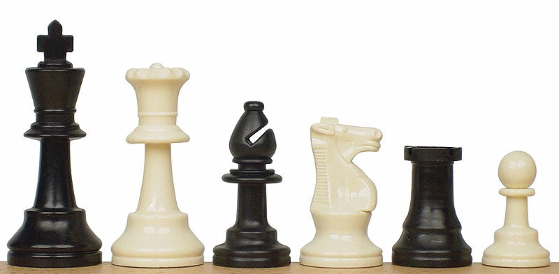 Set di scacchi per la scuola (Verde) - (Scacchi in plastica piombati + Scacchiera Avvolgibile)