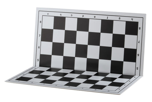 Scacchiera pieghevole in plastica 4, bianca e nera