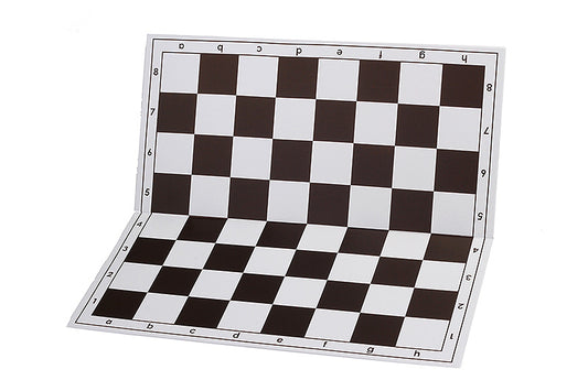 Scacchiera pieghevole in plastica n. 6, bianca e nera