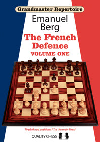 Repertorio Grandmaster 14 - La difesa francese Volume 1 di Emanuel Berg (copertina morbida)
