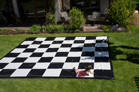 Scacchiera gigante in nylon per scacchi da esterno (casella 60cm)
