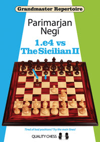 Repertorio Grandmaster - 1.e4 vs La Siciliana II di Parimarjan Negi (copertina rigida)