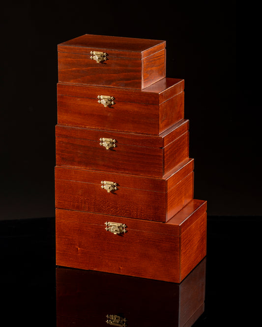 STAUNTON n. 4 Scatola in legno